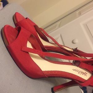 Lela Rose red heels
